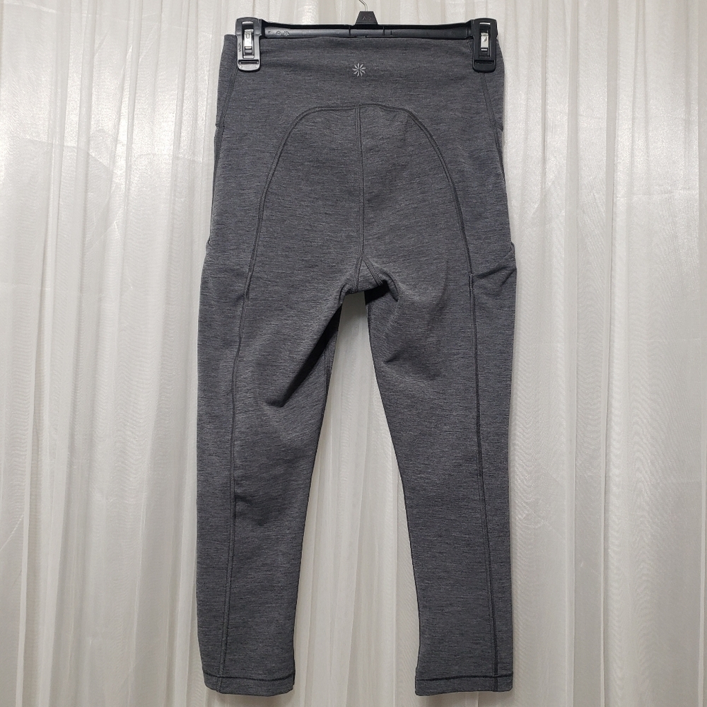 Athleta Sz XS Ultimate Stash Pocket Capri Gray - Picture 8 of 15